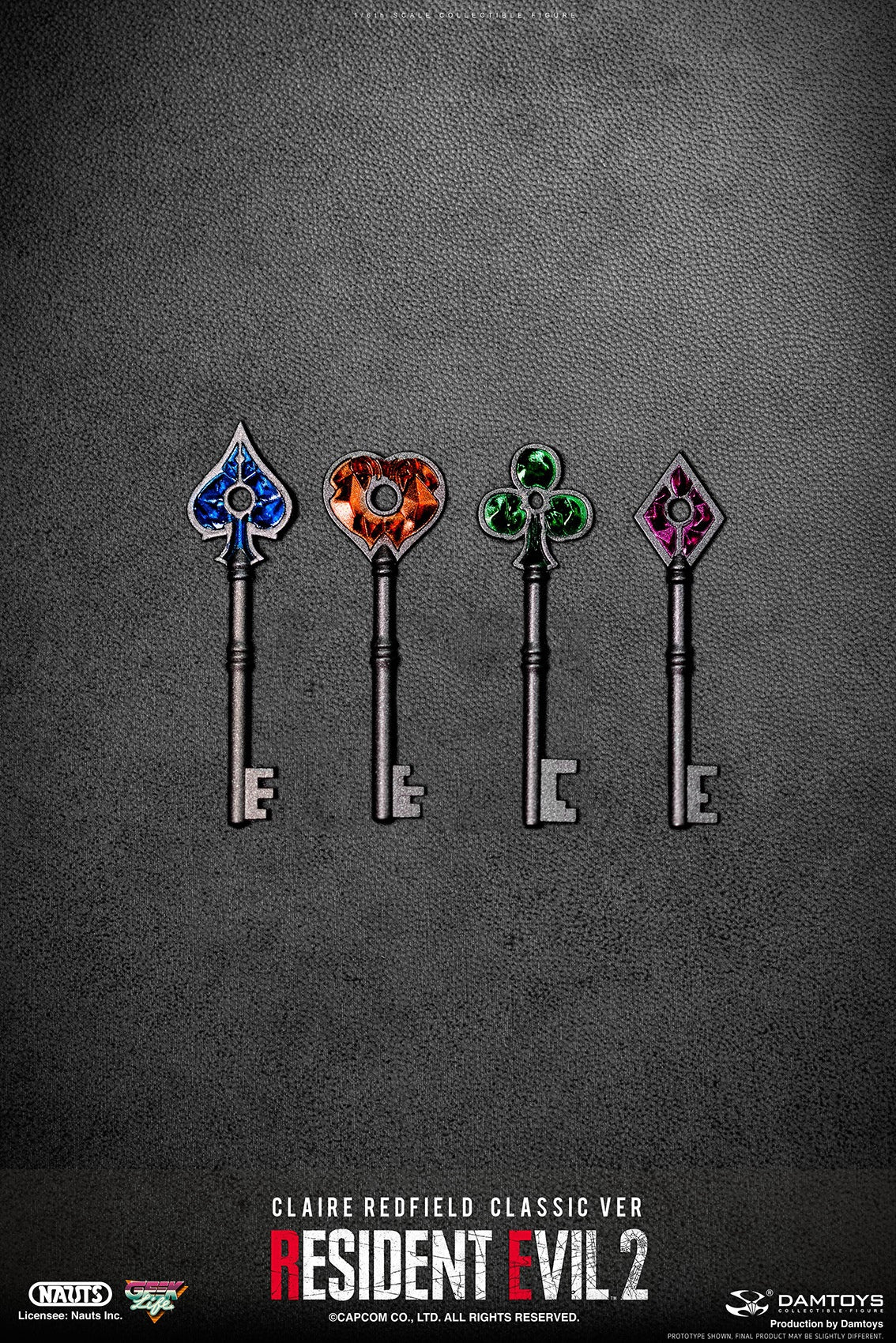 PRE-ORDER Resident Evil 2 - Claire Redfield: Classic Ver. 1/6