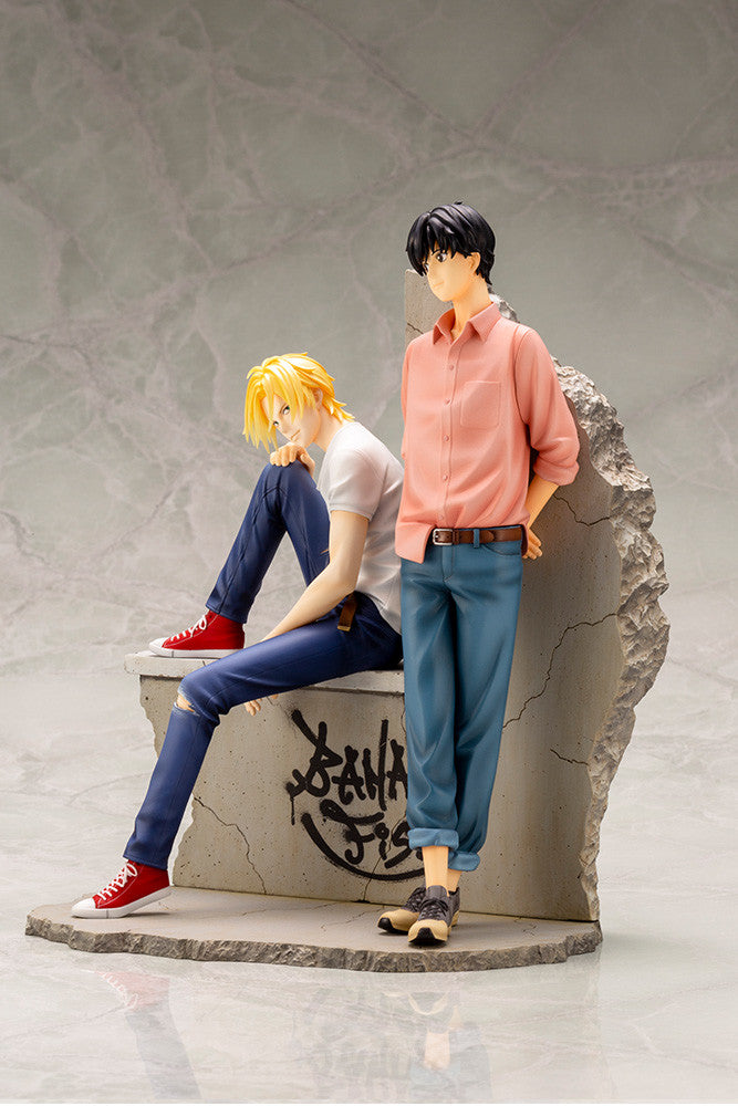IN-STOCK ARTFXJ - Banana Fish - Ash Lynx and Eiji Okumura 1/8
