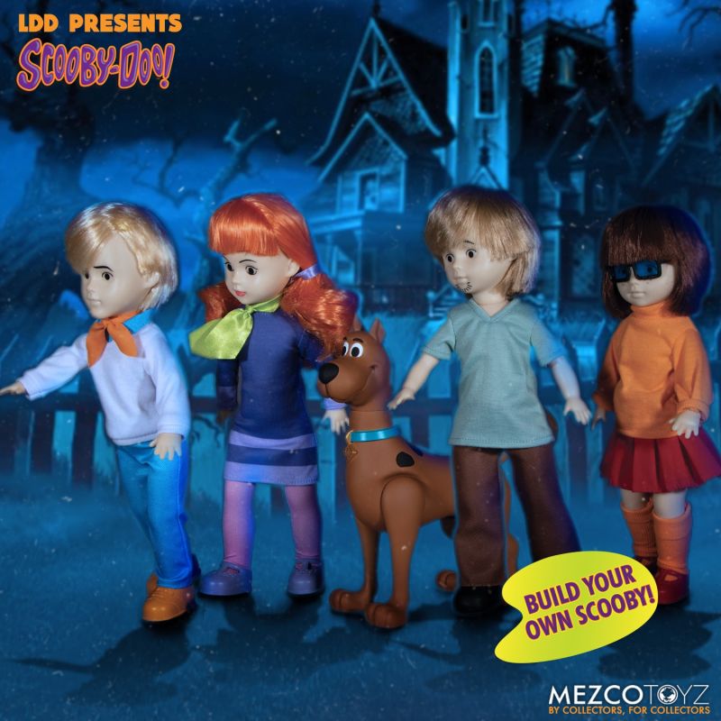 PRE-ORDER Scooby-Doo & Mystery Inc - Build-A-Figure [Set of 4]