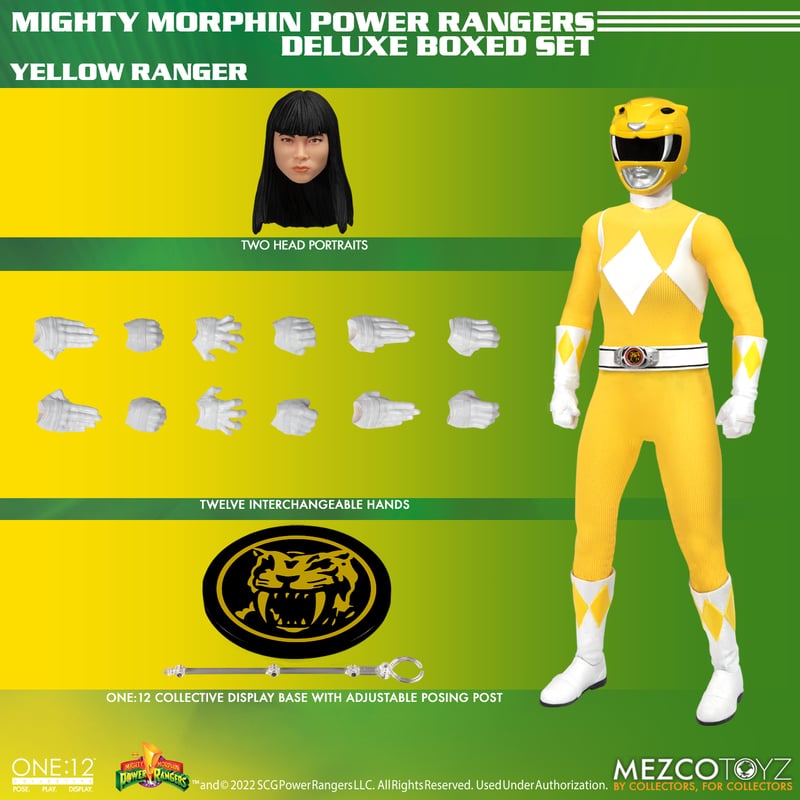 PRE-ORDER One: 12 Collective - Mighty Morphin Power Rangers Deluxe Box Set