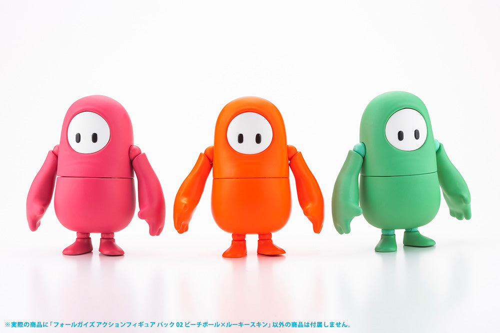 PRE-ORDER FALL GUYS Action Figure pack 02: Beach Ball/Rookie Costume