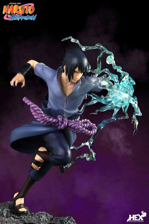 IN-STOCK HEX Collectibles - Naruto Shippuden - Uchiha Sasuke: Kekkei genkai, Mangekyo Sharingan: Susano’o 1/8