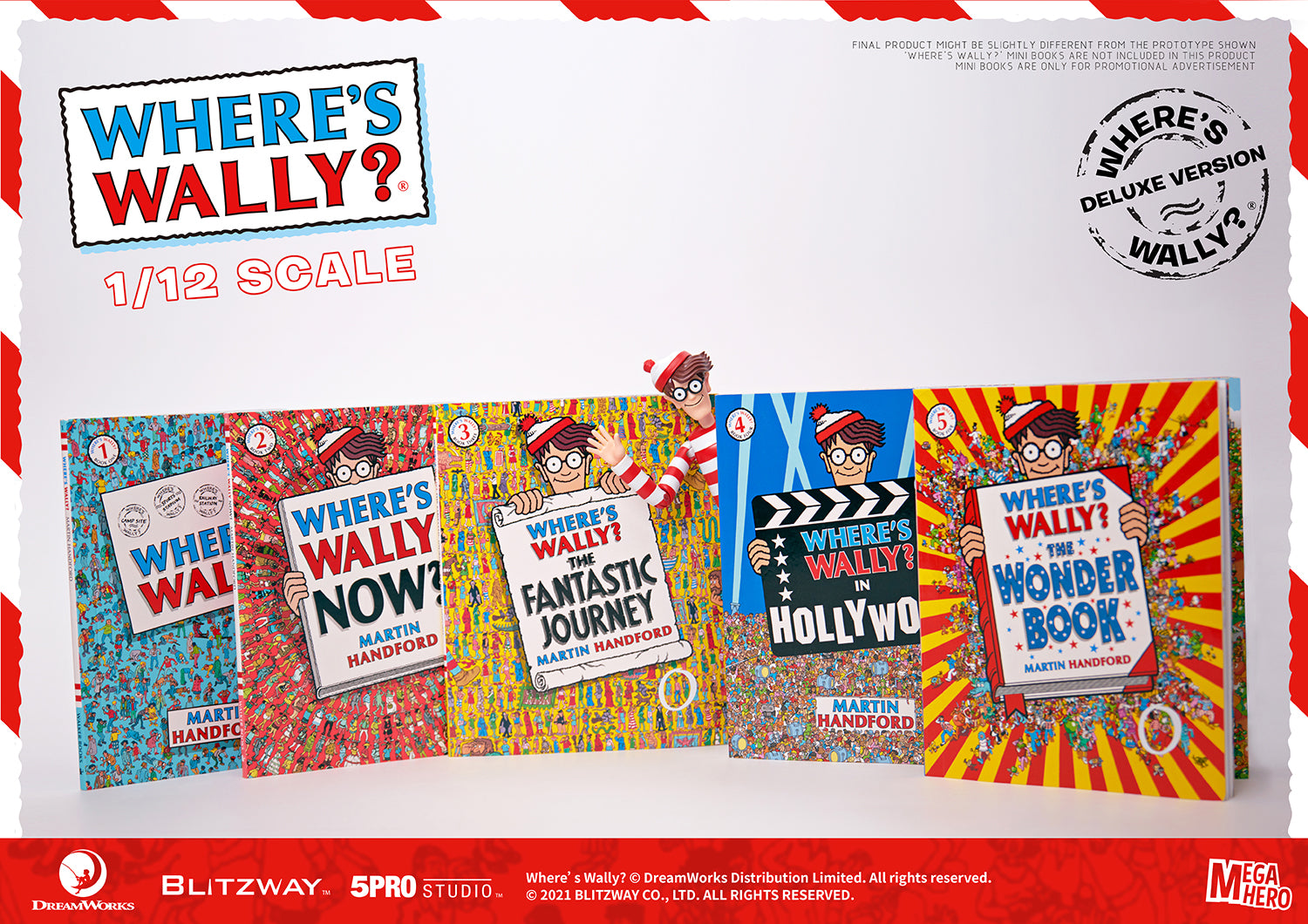 PRE-ORDER Megahero - Where's Wally? - Wally DX 1/12