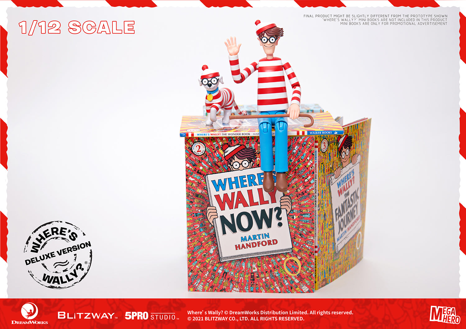 PRE-ORDER Megahero - Where's Wally? - Wally DX 1/12