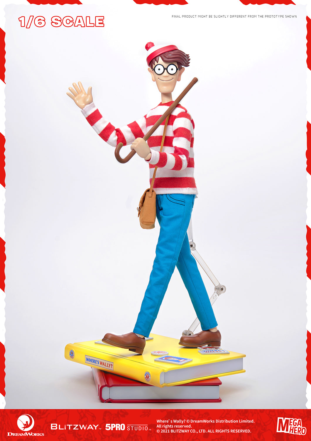 PRE-ORDER Megahero - Where's Wally? - Wally 1/6