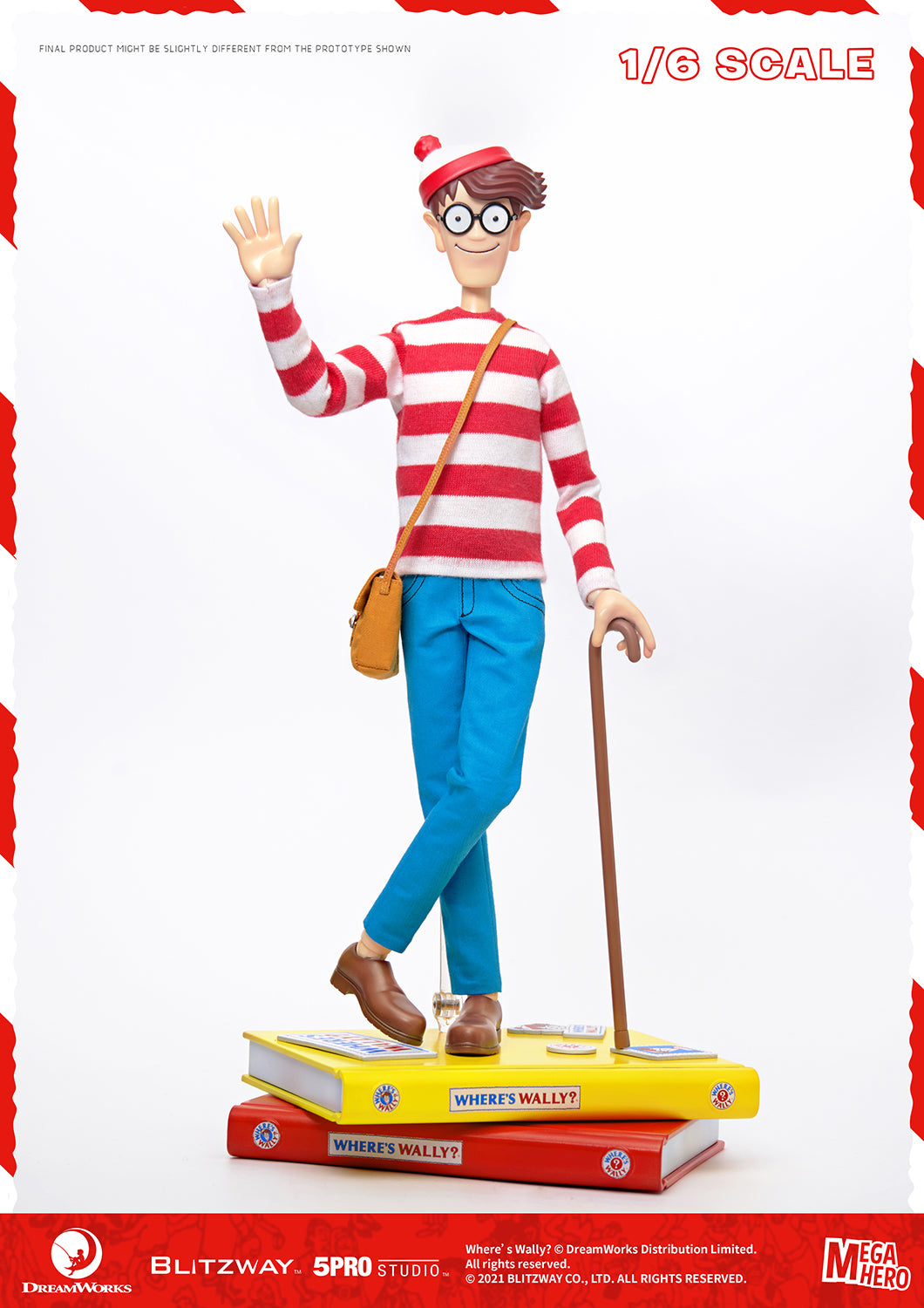 PRE-ORDER Megahero - Where's Wally? - Wally 1/6