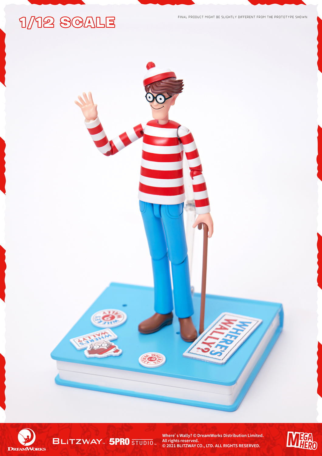 PRE-ORDER Megahero - Where's Wally? - Wally 1/12