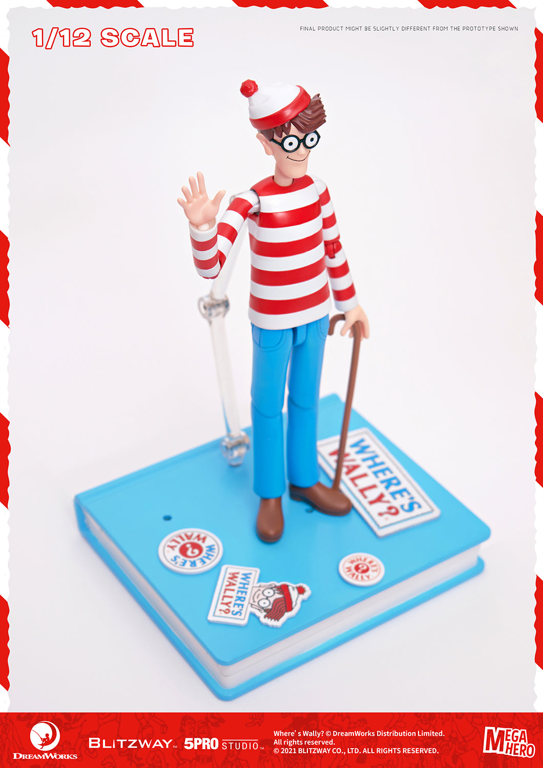 PRE-ORDER Megahero - Where's Wally? - Wally 1/12