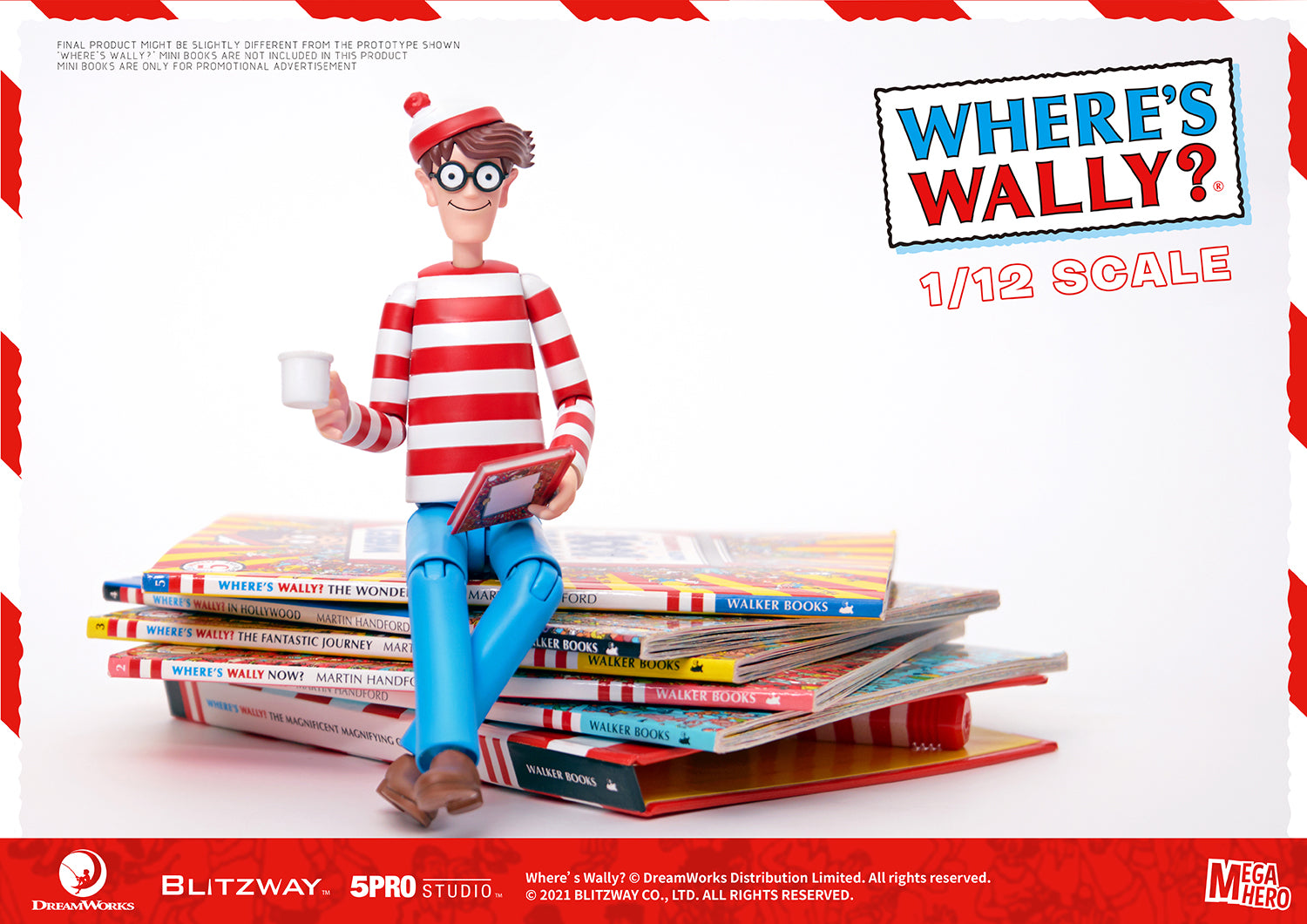 PRE-ORDER Megahero - Where's Wally? - Wally 1/12