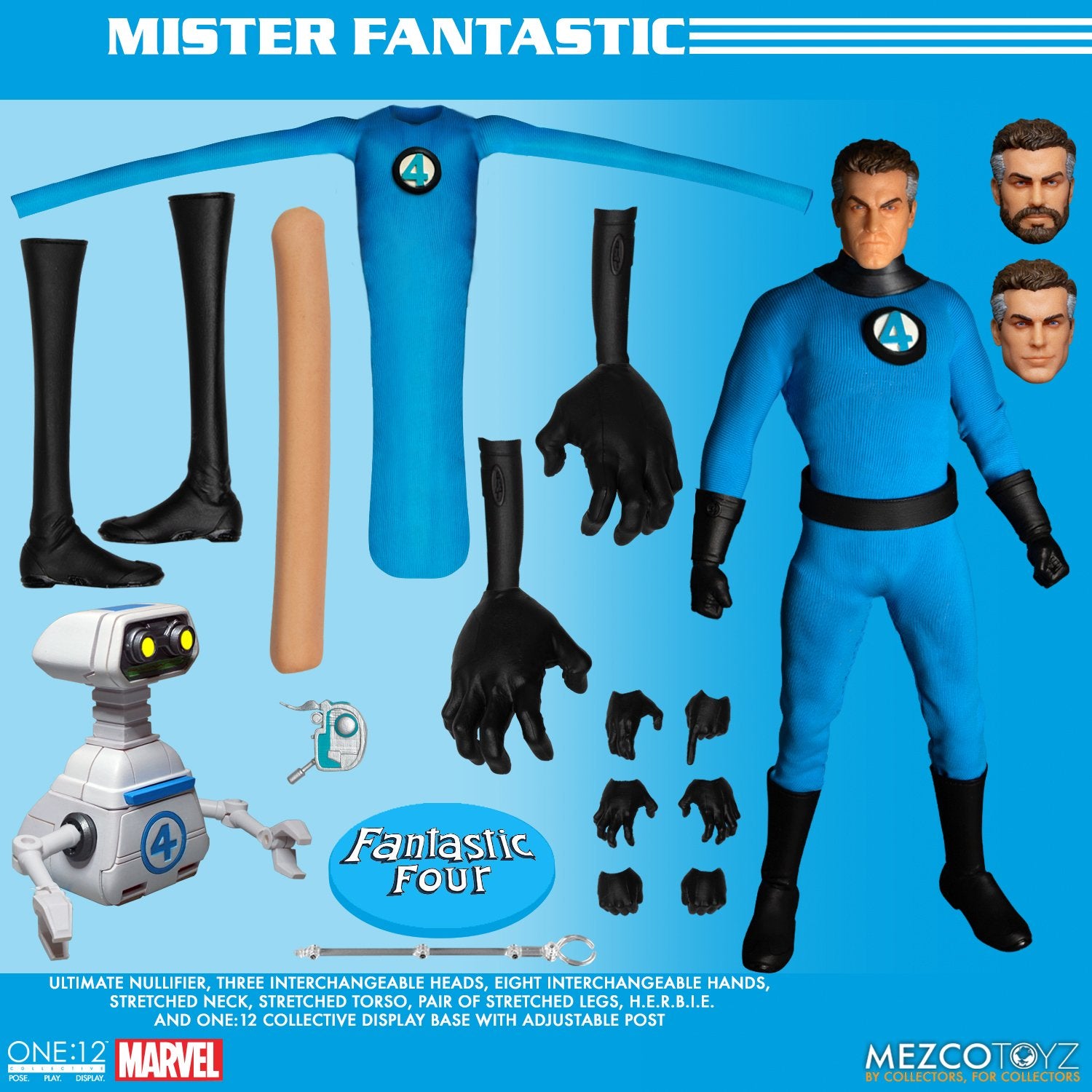 PRE-ORDER One:12 Collective Fantastic Four – Deluxe Steel Boxed Set