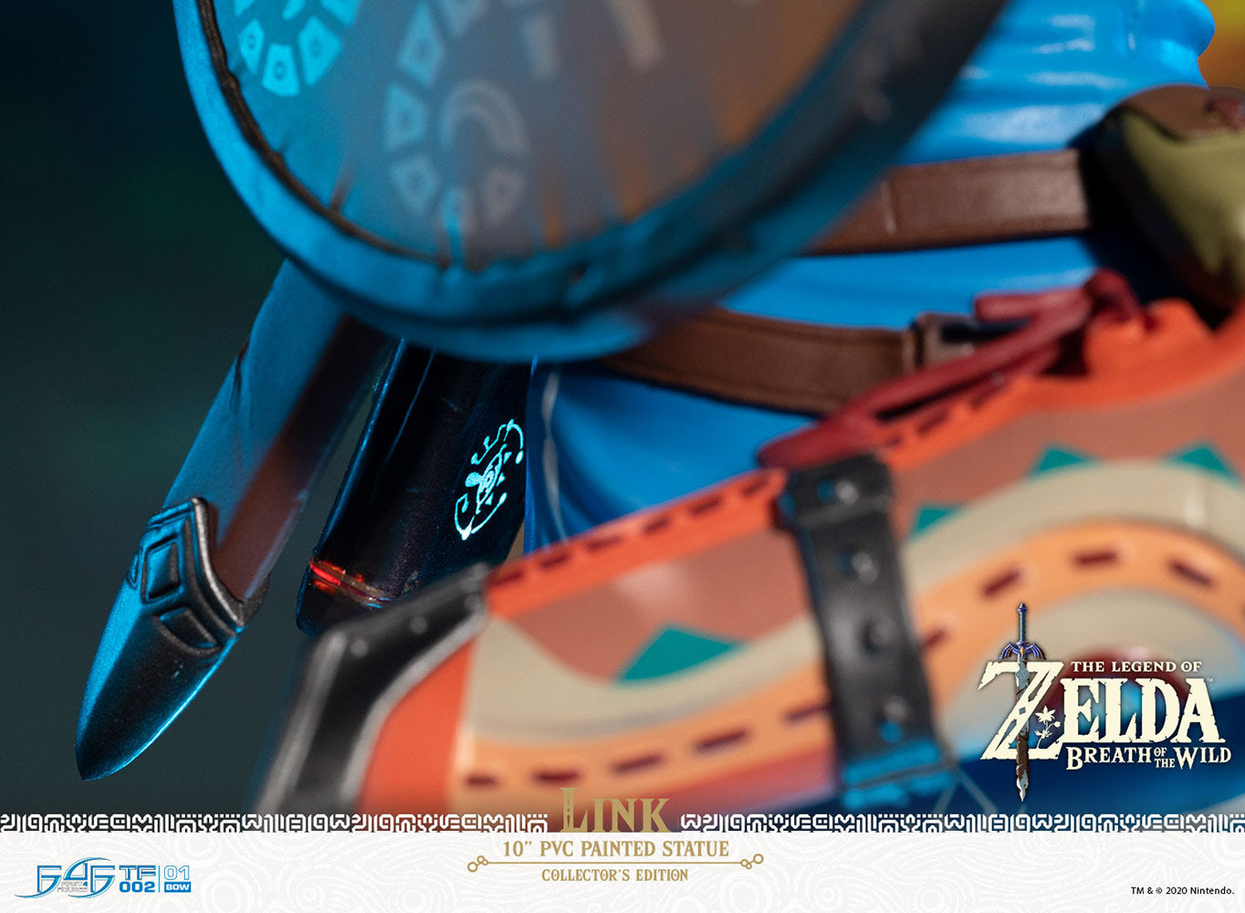 IN-STOCK First 4 Figures - The Legend of Zelda: Breath of the Wild - Link: Collector's Edition (Light-Up Function) [3rd Release]