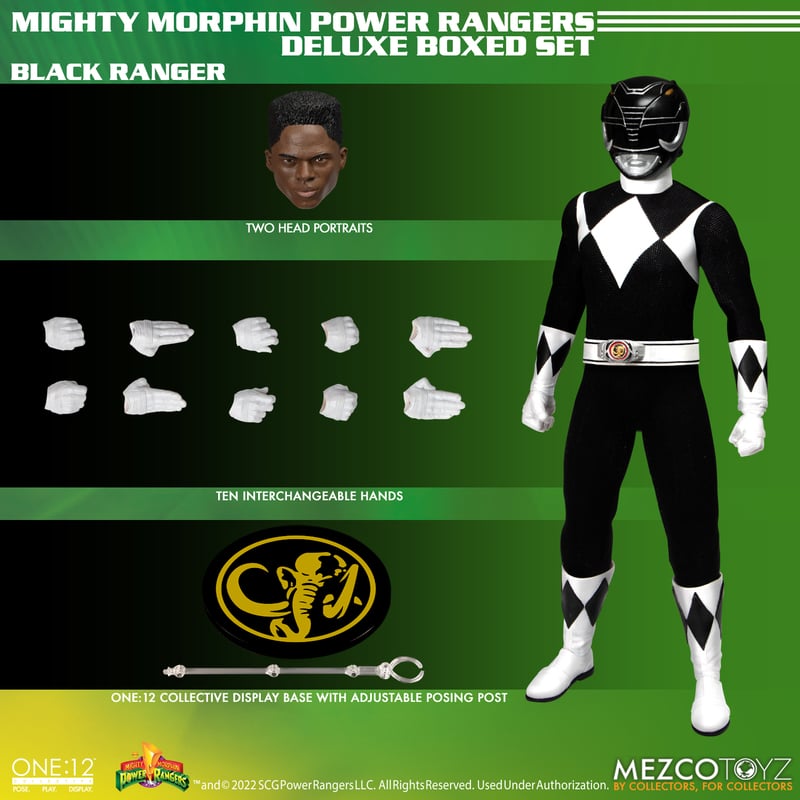 PRE-ORDER One: 12 Collective - Mighty Morphin Power Rangers Deluxe Box Set