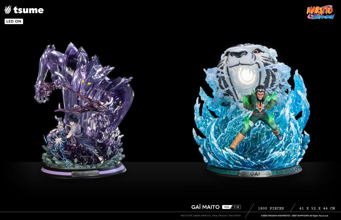 PRE-ORDER HGS - Naruto Shippuden - Might Gai 1/8