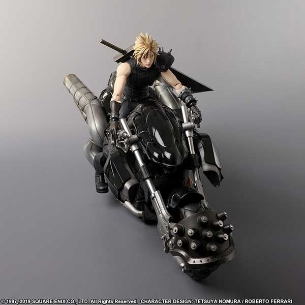 IN-STOCK Square Enix - Play Arts Kai - Final Fantasy VII Remake - Cloud Strife & Hardy Daytona [EXCLUSIVE]