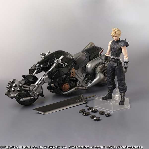 IN-STOCK Square Enix - Play Arts Kai - Final Fantasy VII Remake - Cloud Strife & Hardy Daytona [EXCLUSIVE]