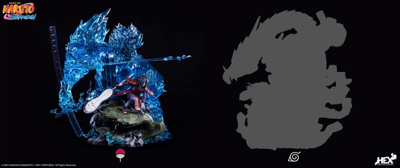 PRE-ORDER Naruto Shippuden - Madara Uchiha: Kekkei Genkai, Rinnegan: Susano’o 1/8