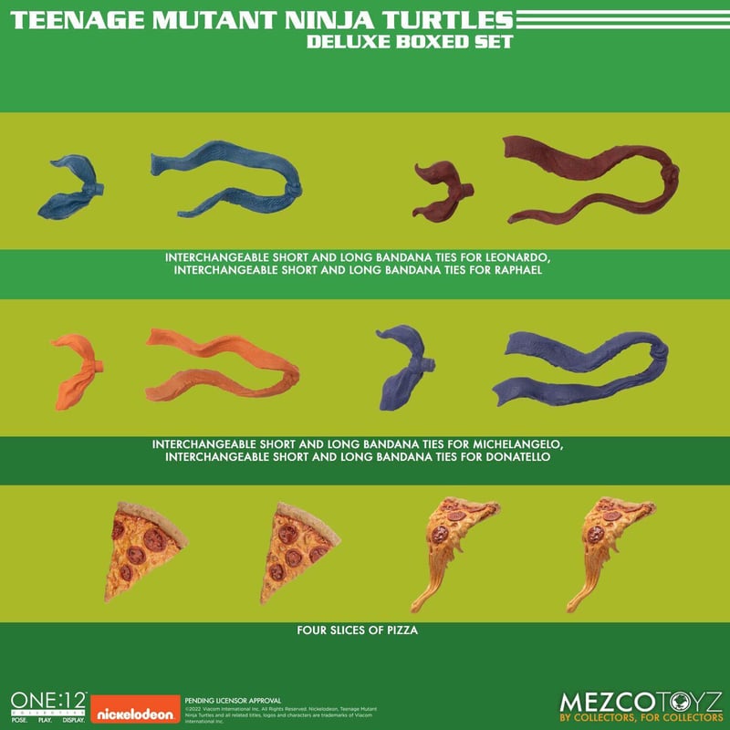 PRE-ORDER One: 12 Collective - Teenage Mutant Ninja Turtles Deluxe Boxed Set