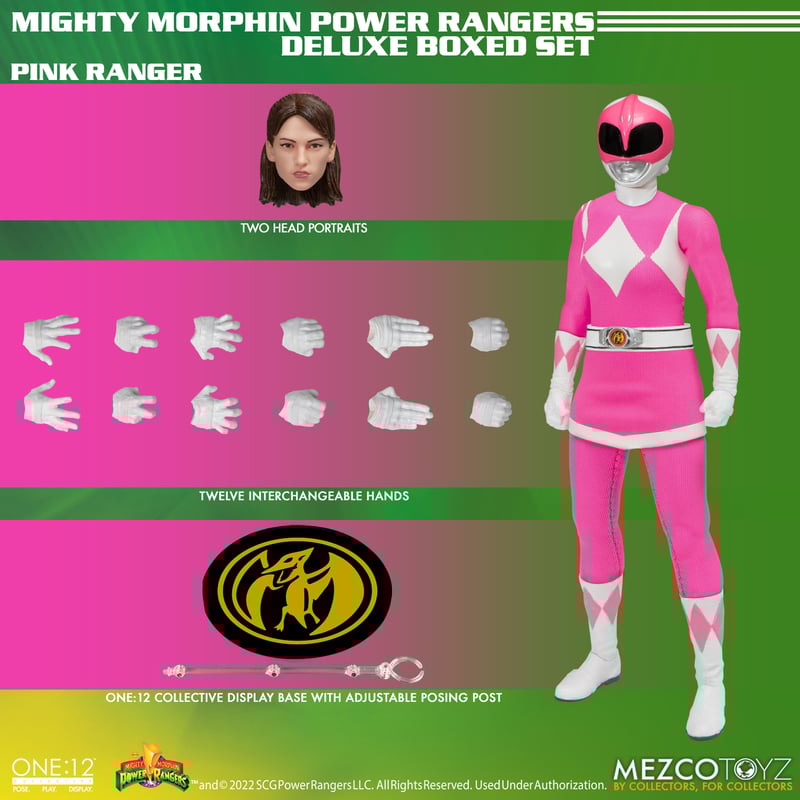 PRE-ORDER One: 12 Collective - Mighty Morphin Power Rangers Deluxe Box Set