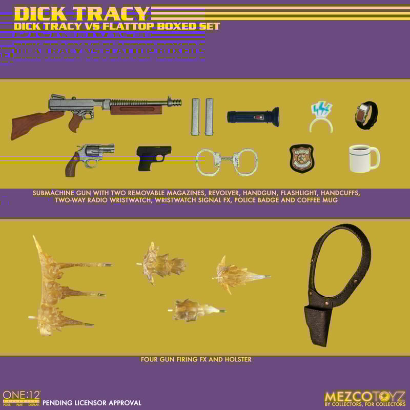 PRE-ORDER One: 12 Collective - Dick Tracy vs Flattop Boxed Set