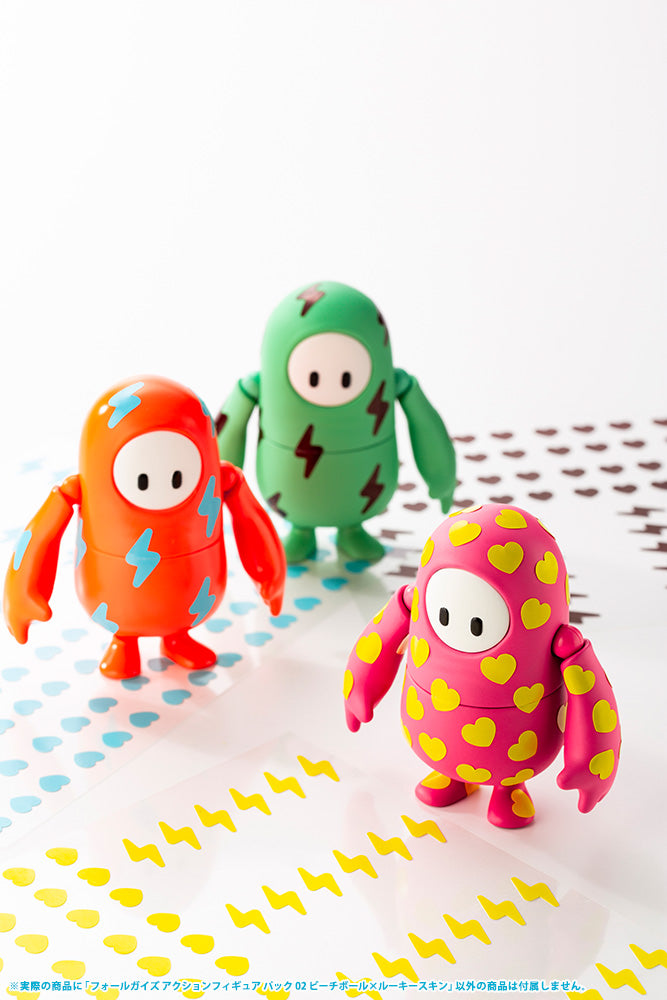 PRE-ORDER FALL GUYS Action Figure pack 02: Beach Ball/Rookie Costume