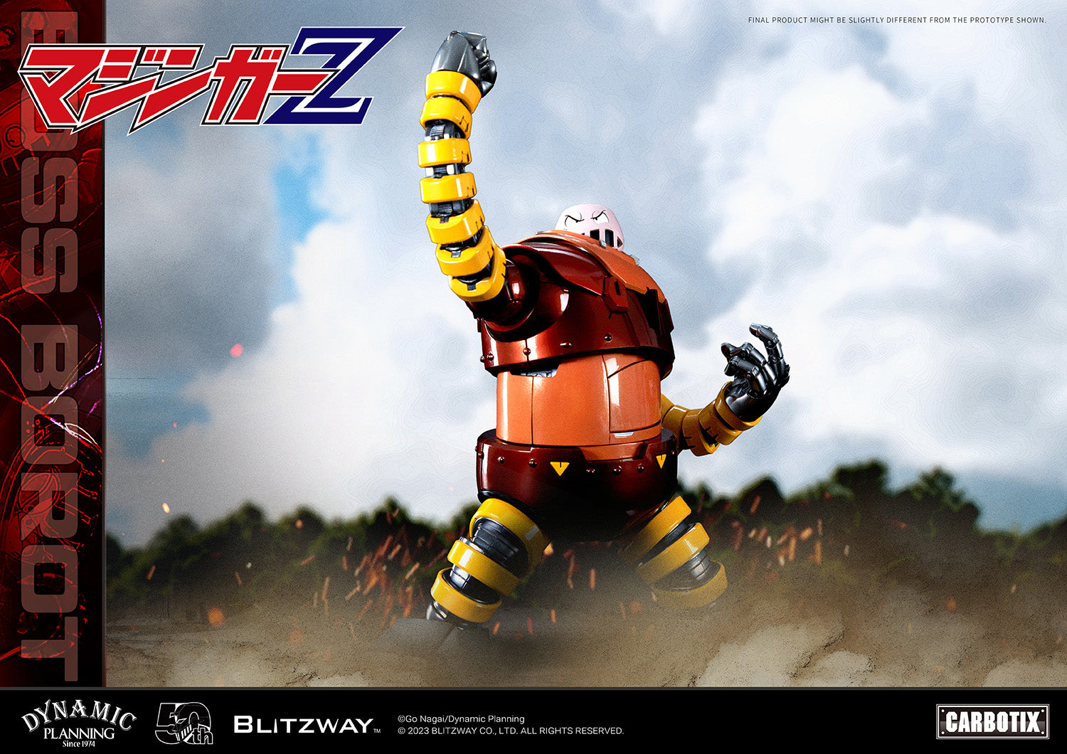 PRE-ORDER Carbotix - Mazinger Z - Boss Borot