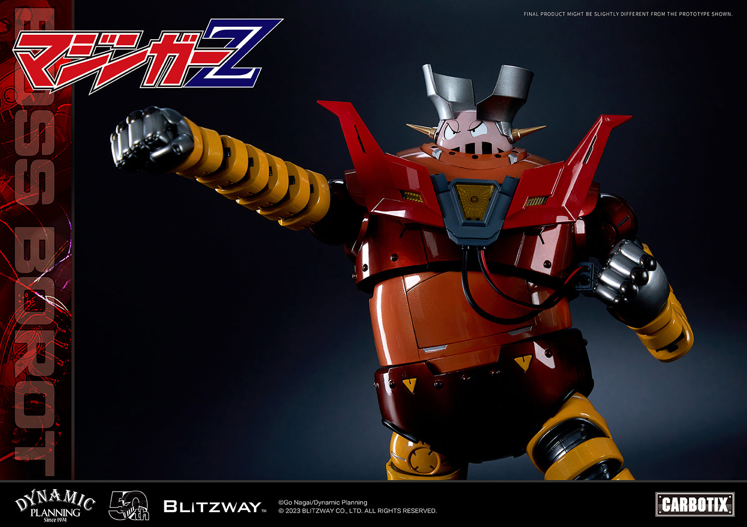 PRE-ORDER Carbotix - Mazinger Z - Boss Borot