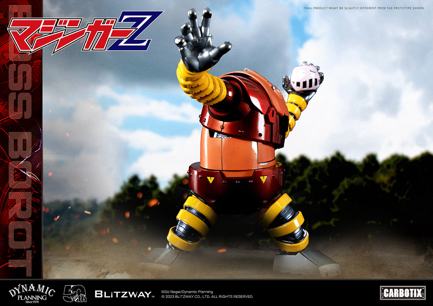 PRE-ORDER Carbotix - Mazinger Z - Boss Borot