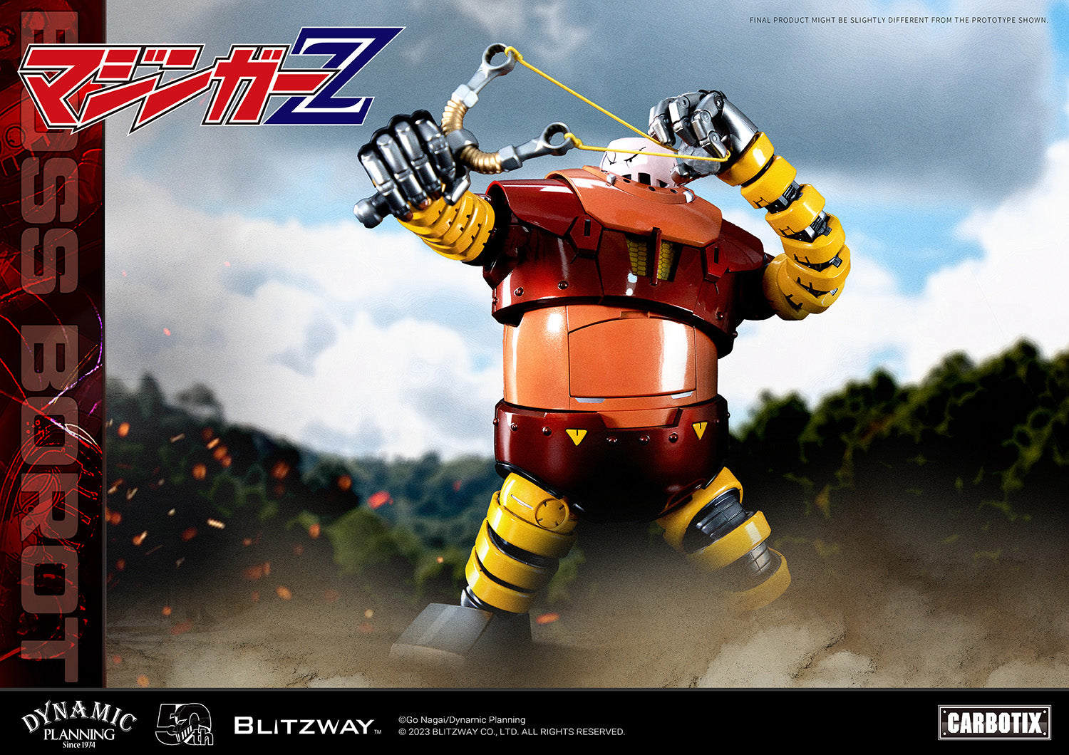 PRE-ORDER Carbotix - Mazinger Z - Boss Borot