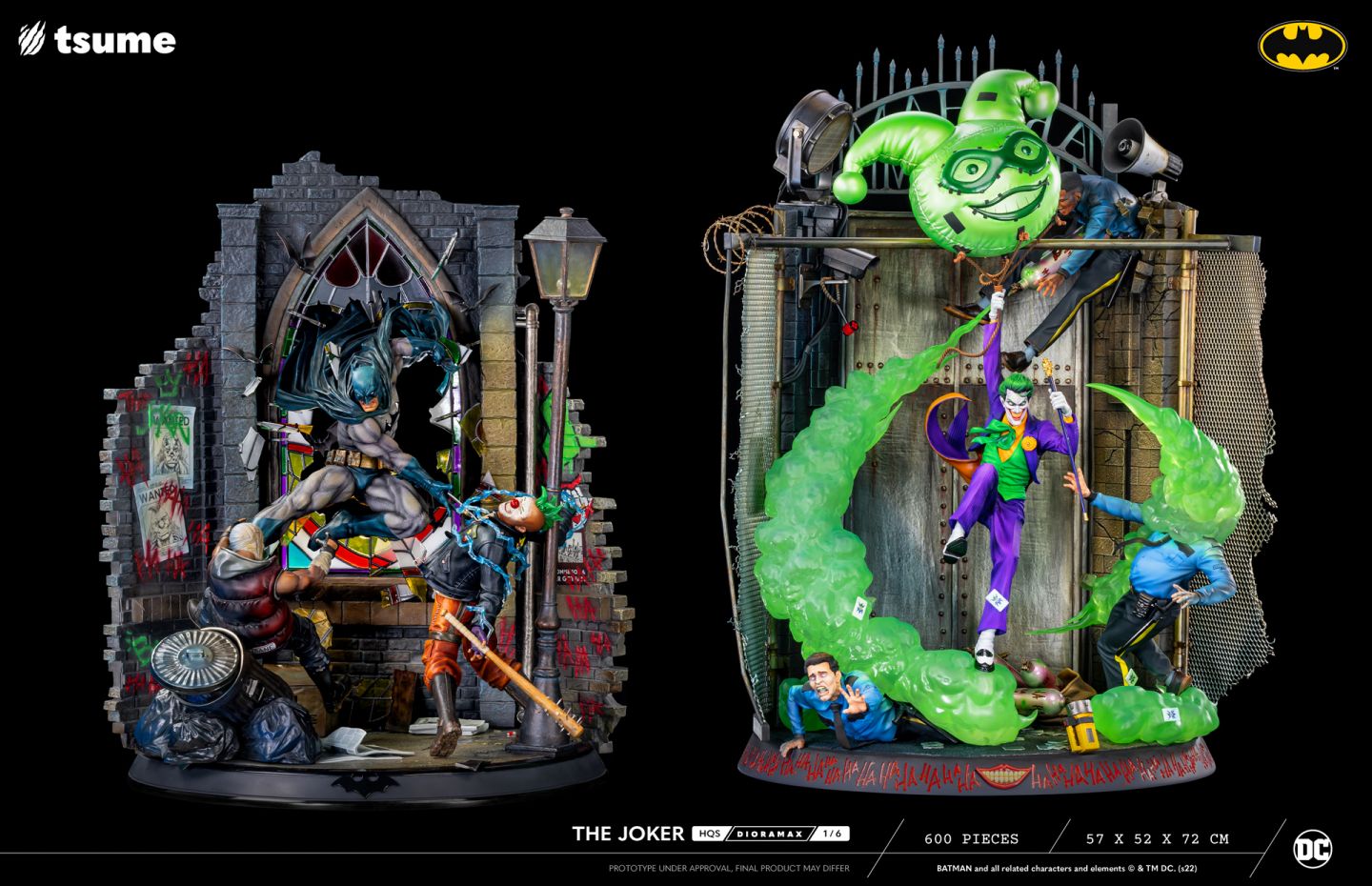 PRE-ORDER HQS Dioramax - The Joker 1/6