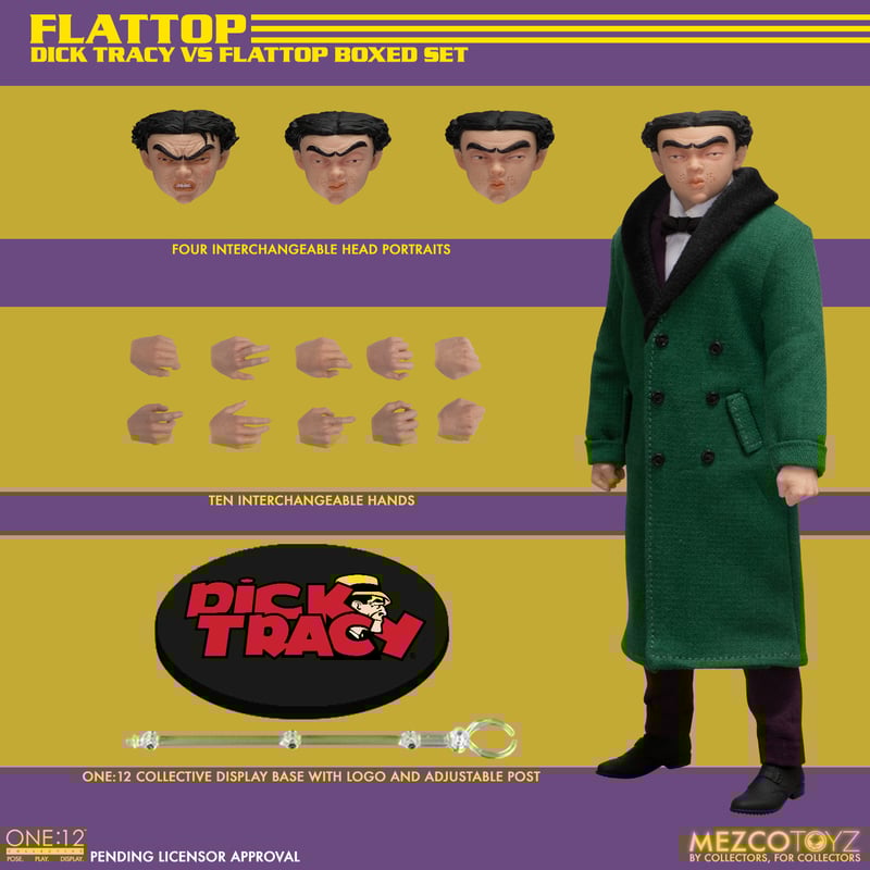 PRE-ORDER One: 12 Collective - Dick Tracy vs Flattop Boxed Set