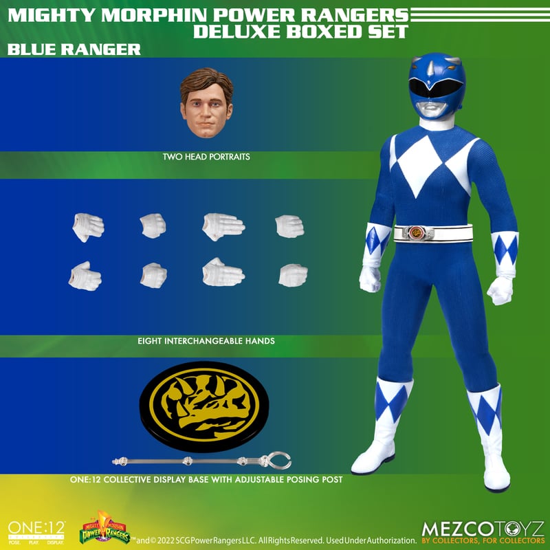 PRE-ORDER One: 12 Collective - Mighty Morphin Power Rangers Deluxe Box Set