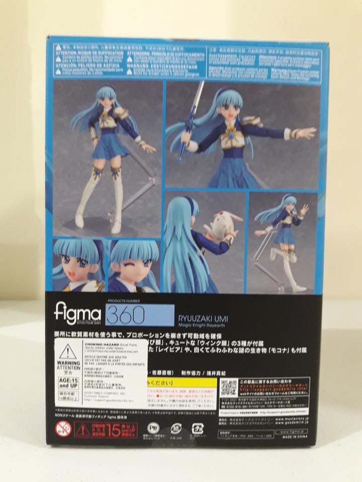 BACK-ORDER Max Factory - figma 360 - Magic Knight Rayearth - Umi Ryuuzaki