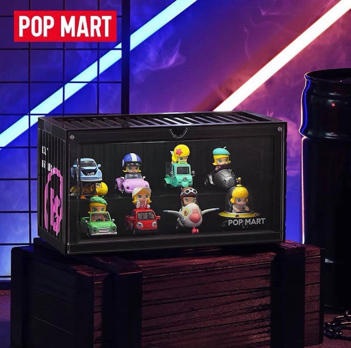 PRE-ORDER POP MART - Luminous Container - 04 Black