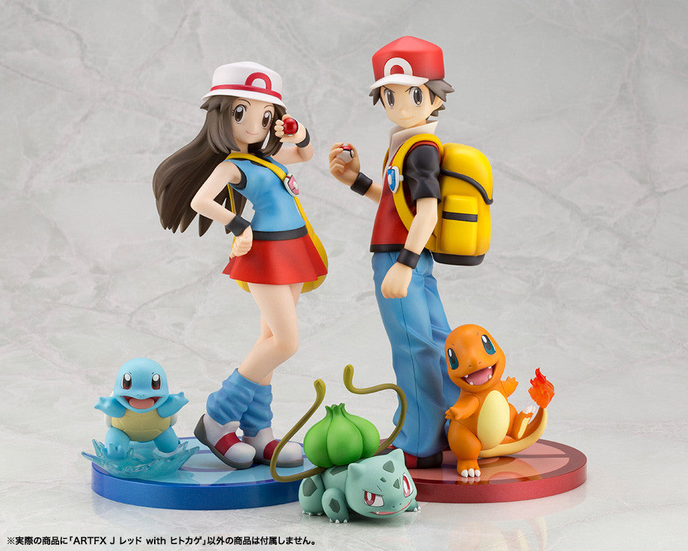 IN-STOCK ARTFX J - Pokémon Figure Series - Red with Hitokage (Charmander)