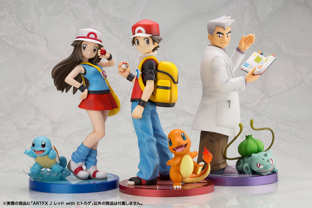 IN-STOCK ARTFX J - Pokémon Figure Series - Red with Hitokage (Charmander)