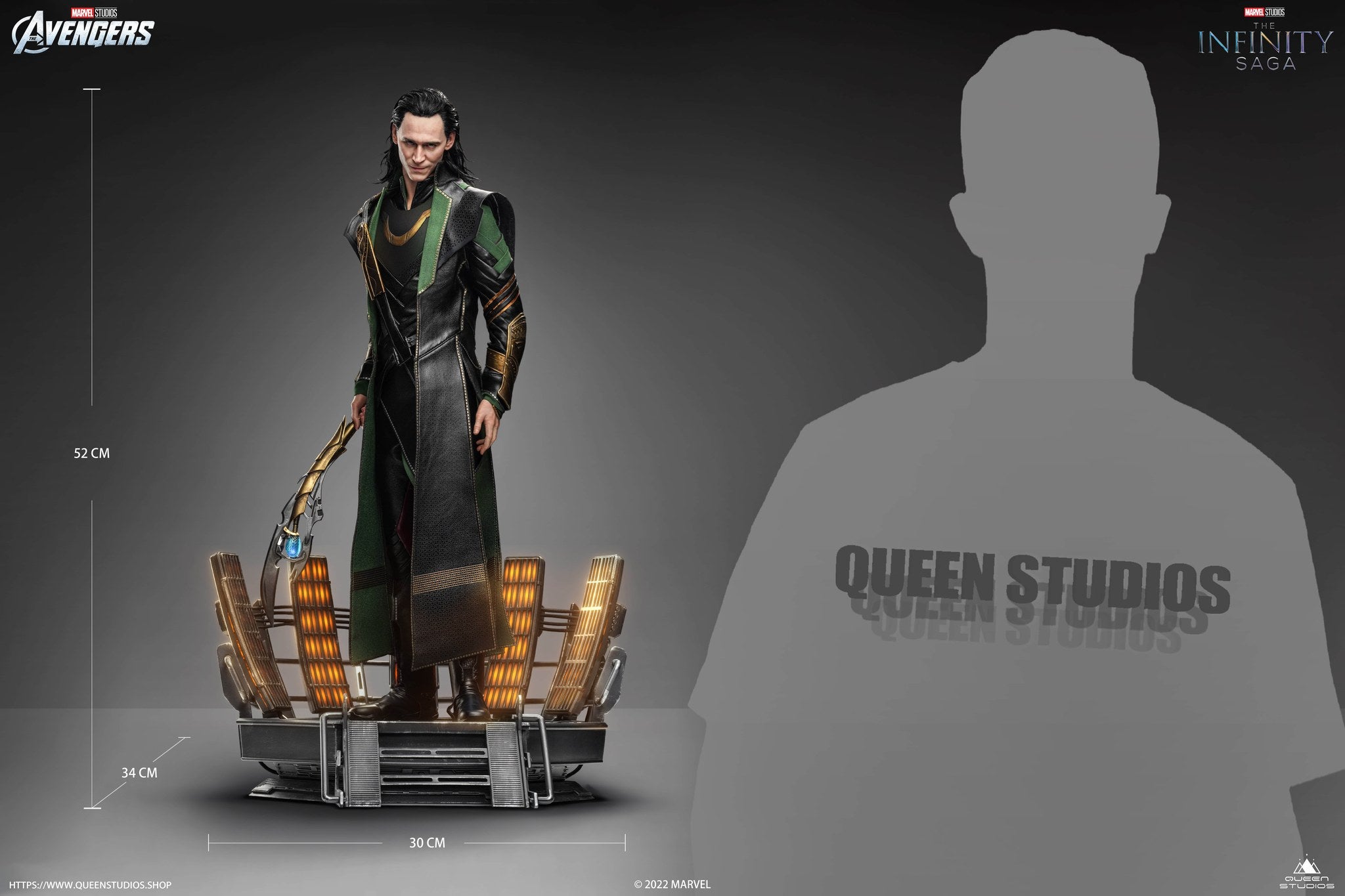 PRE-ORDER The Avengers - Loki 1/4
