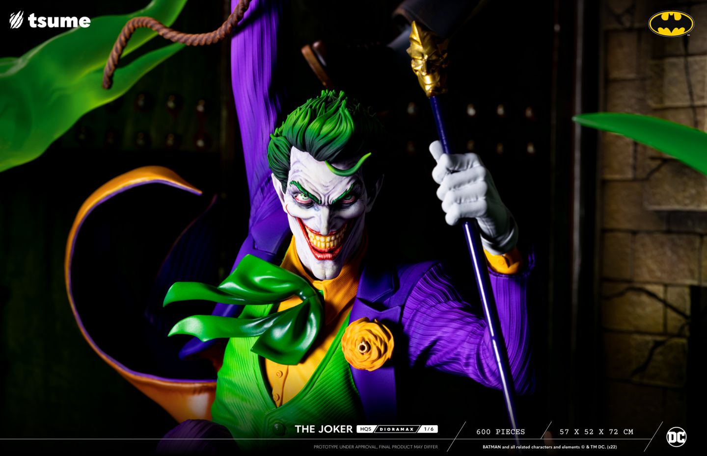 PRE-ORDER HQS Dioramax - The Joker 1/6