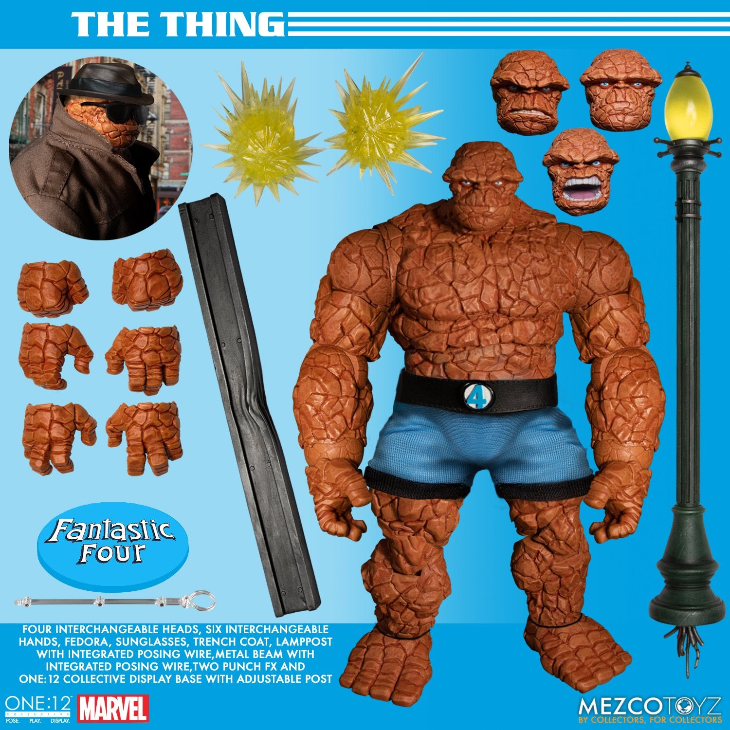 PRE-ORDER One:12 Collective Fantastic Four – Deluxe Steel Boxed Set