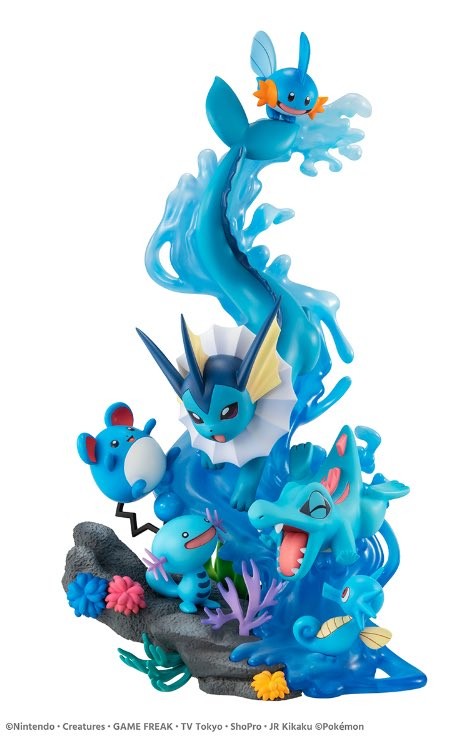 IN-STOCK MegaHouse - G.E.M. EX - Pocket Monsters - Water Type DIVE TO BLUE