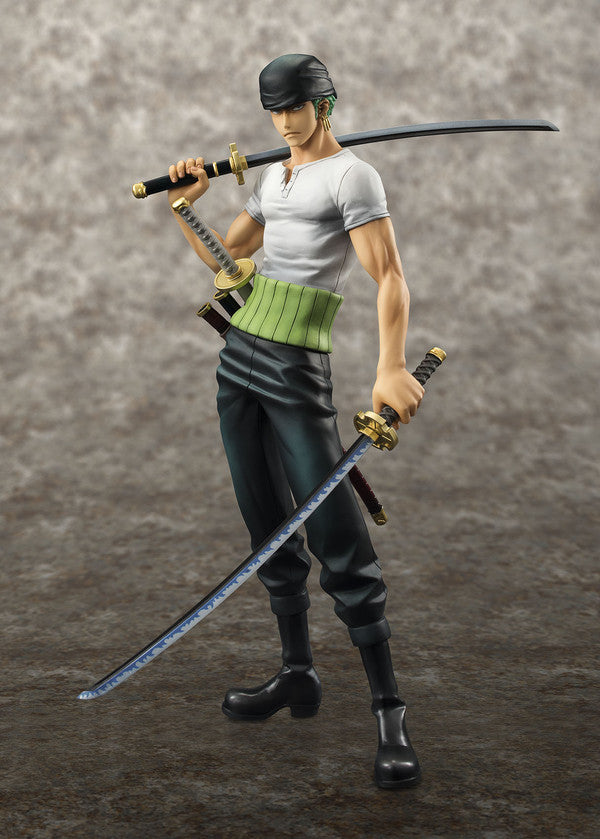 IN-STOCK MegaHouse - Excellent Model Portrait.Of.Pirates DX - One Piece - Roronoa Zoro: 10th Limited Ver. 1/8