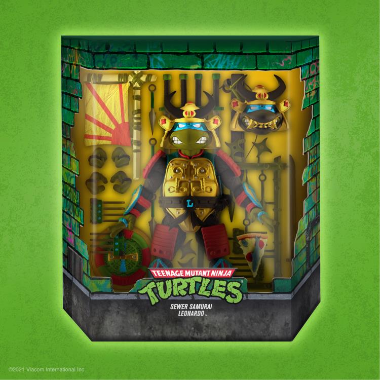 PRE-ORDER 7-inch Action Figure - Teenage Mutant Ninja Turtles Ultimates - Leo the Sewer Samurai