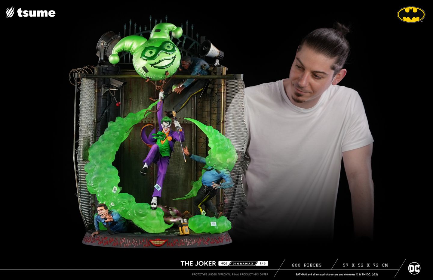 PRE-ORDER HQS Dioramax - The Joker 1/6