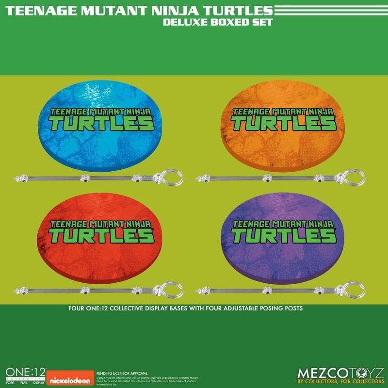 PRE-ORDER One: 12 Collective - Teenage Mutant Ninja Turtles Deluxe Boxed Set