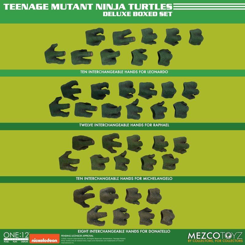 PRE-ORDER One: 12 Collective - Teenage Mutant Ninja Turtles Deluxe Boxed Set