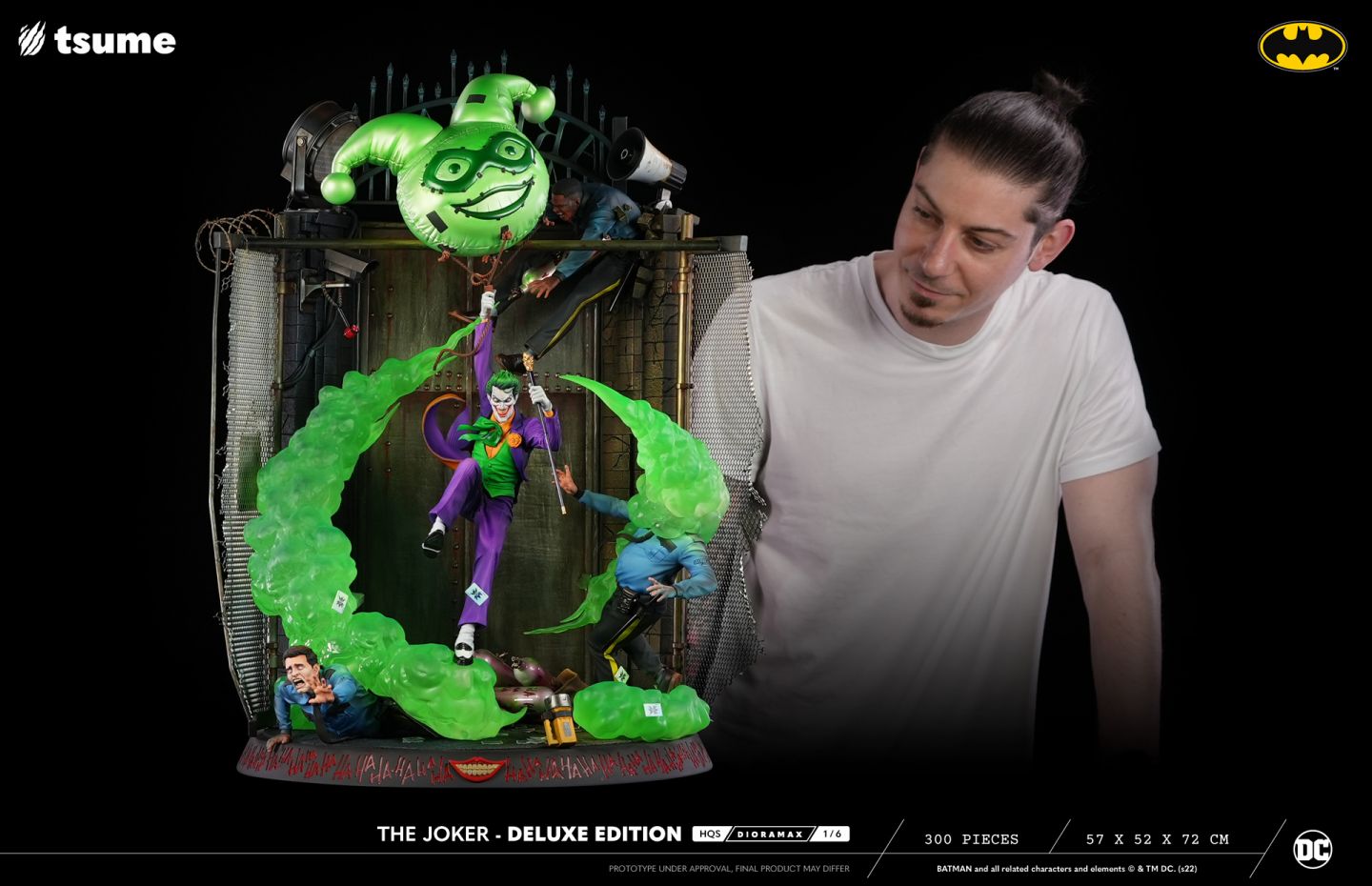 PRE-ORDER HQS Dioramax - The Joker: Deluxe Edition 1/6