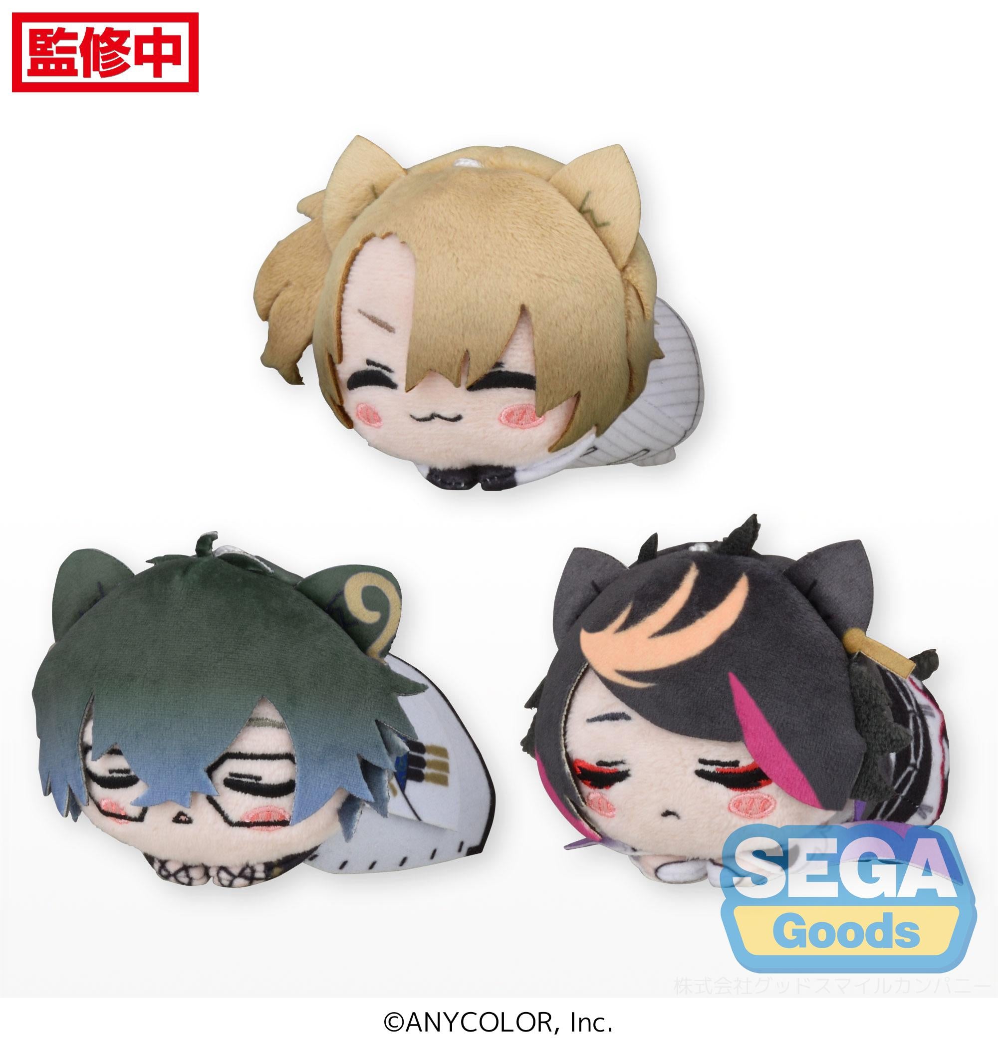 PRE-ORDER NIJISANJI EN Ohiruneko Luxium Mascot - Luca Kaneshiro, Ike Eveland & Shu Yamino [Set of 3]