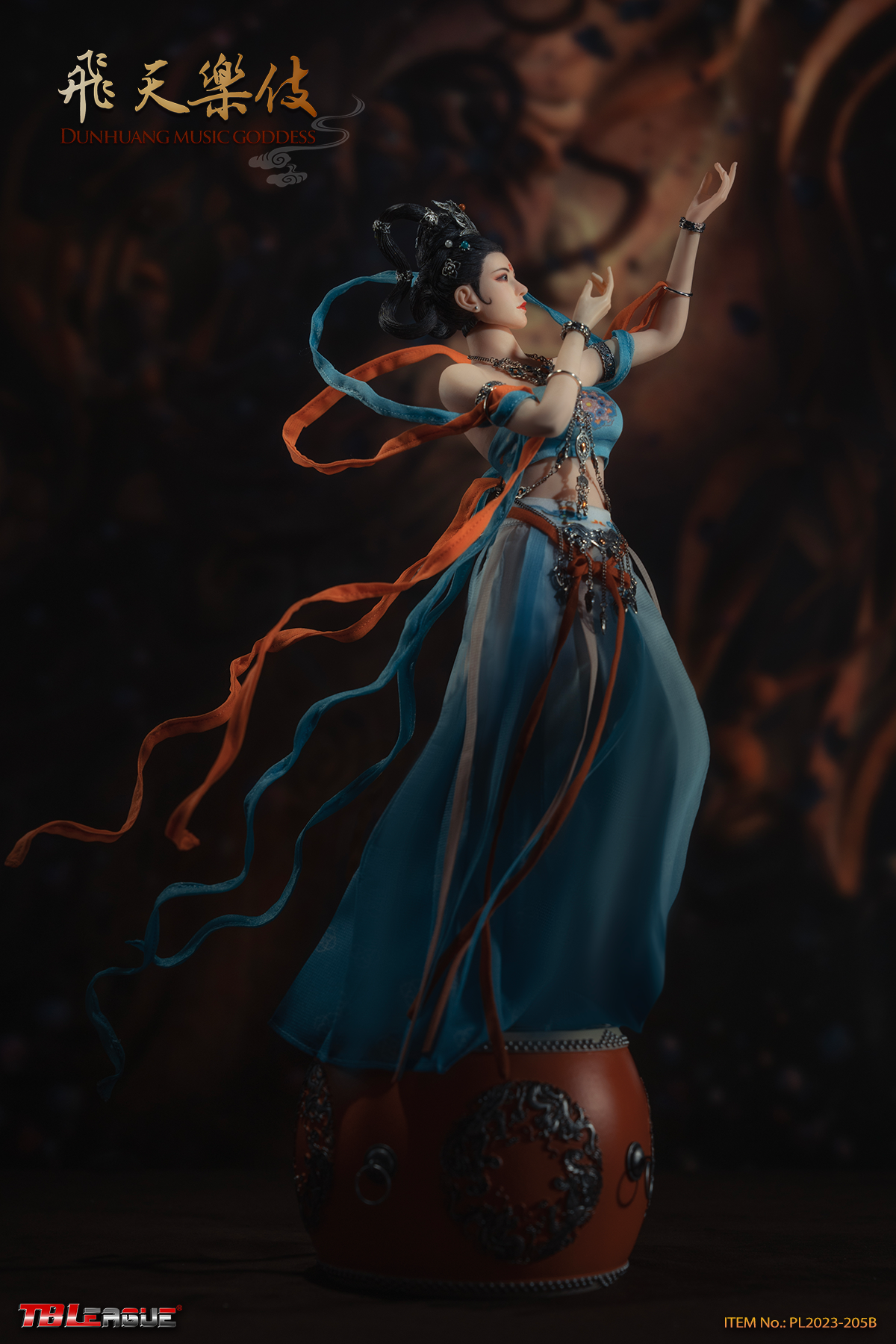 PRE-ORDER Dunhuang Music Goddess: Blue 1/6
