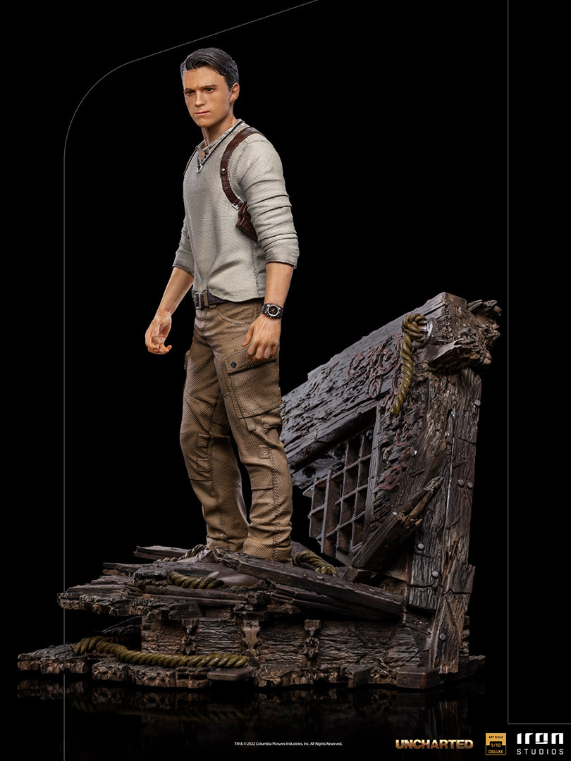 PRE-ORDER Uncharted Movie - Nathan Drake Deluxe Art Scale 1/10