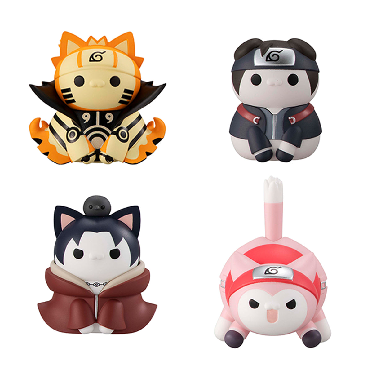 PRE-ORDER MEGA CAT PROJECT NARUTO Shippuden - Nyaruto! The Battle Starts! Fourth Shinobi World War Arc [Box of 8] [EXCLUSIVE]