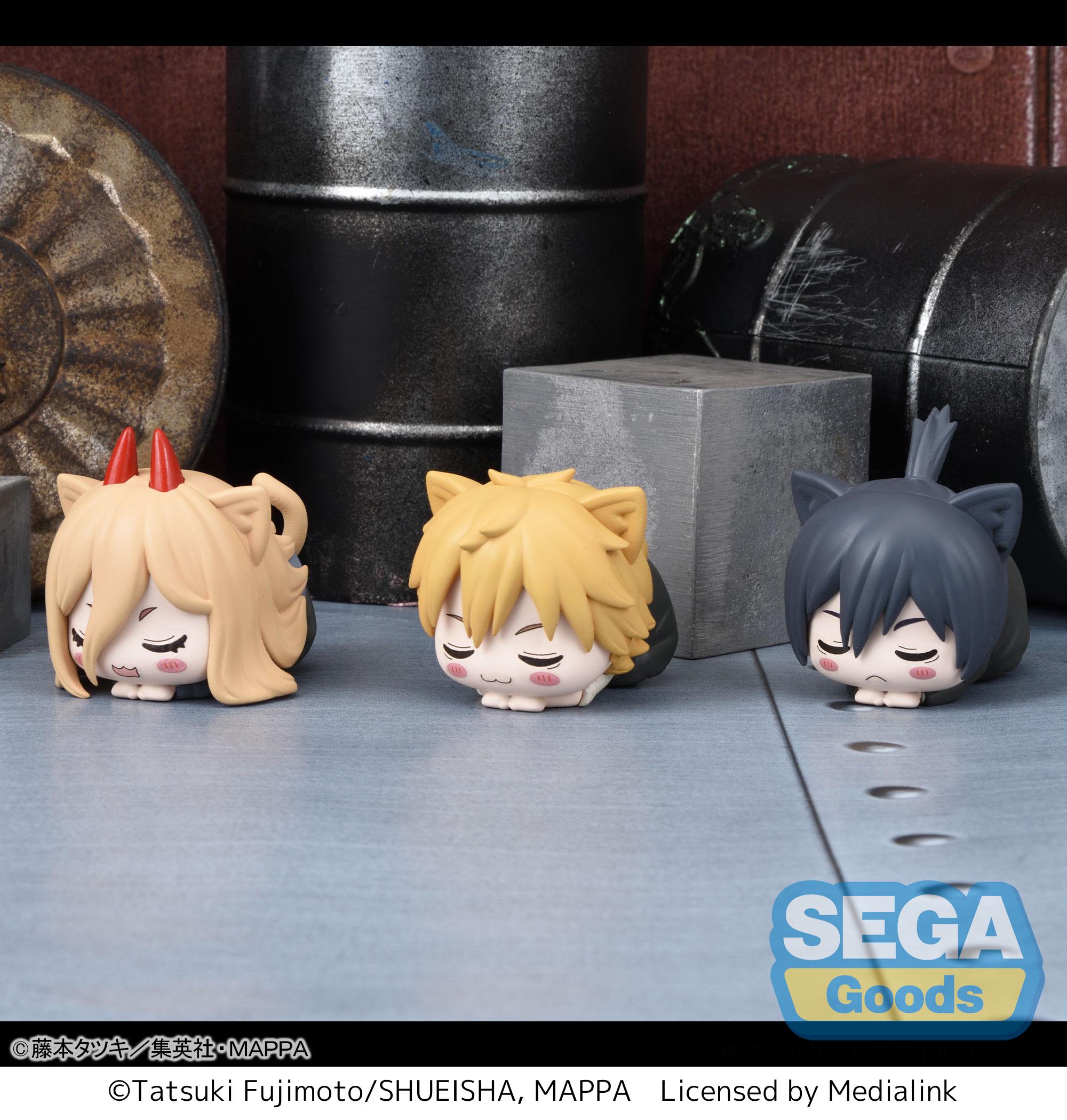 PRE-ORDER Chainsaw Man Ohiruneko Mini Figure EX - Denji, Power & Aki Hayakawa [Set of 3]